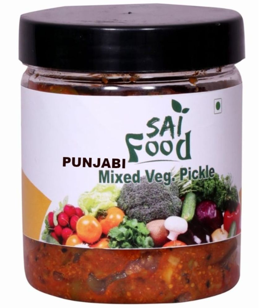     			SAi Food PUNJABI All in one Mixed Pickle | Traditional Punjabi Flavor, Tasty & Spicy | Mixed achar Pickle 250 g