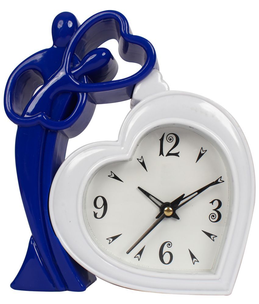     			Sigaram Analog Plastic Table Clock - Pack of 1