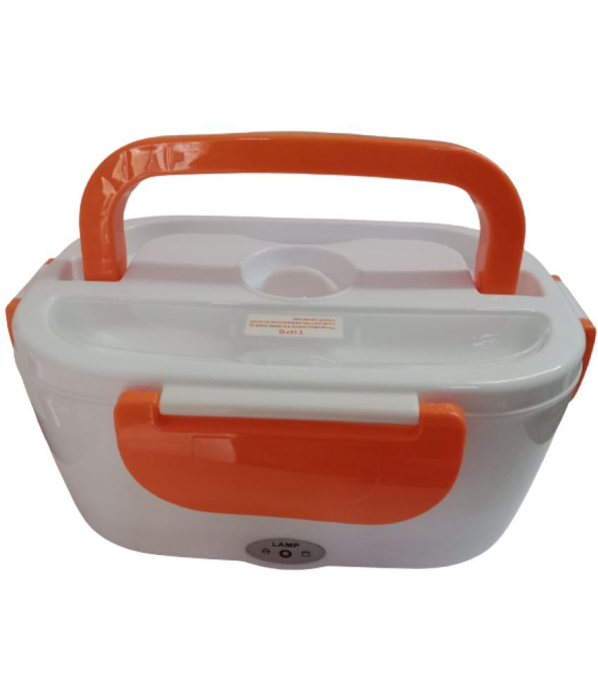     			YESKART - Plastic Electric Lunch Box 2 Container ( Pack of 1 )