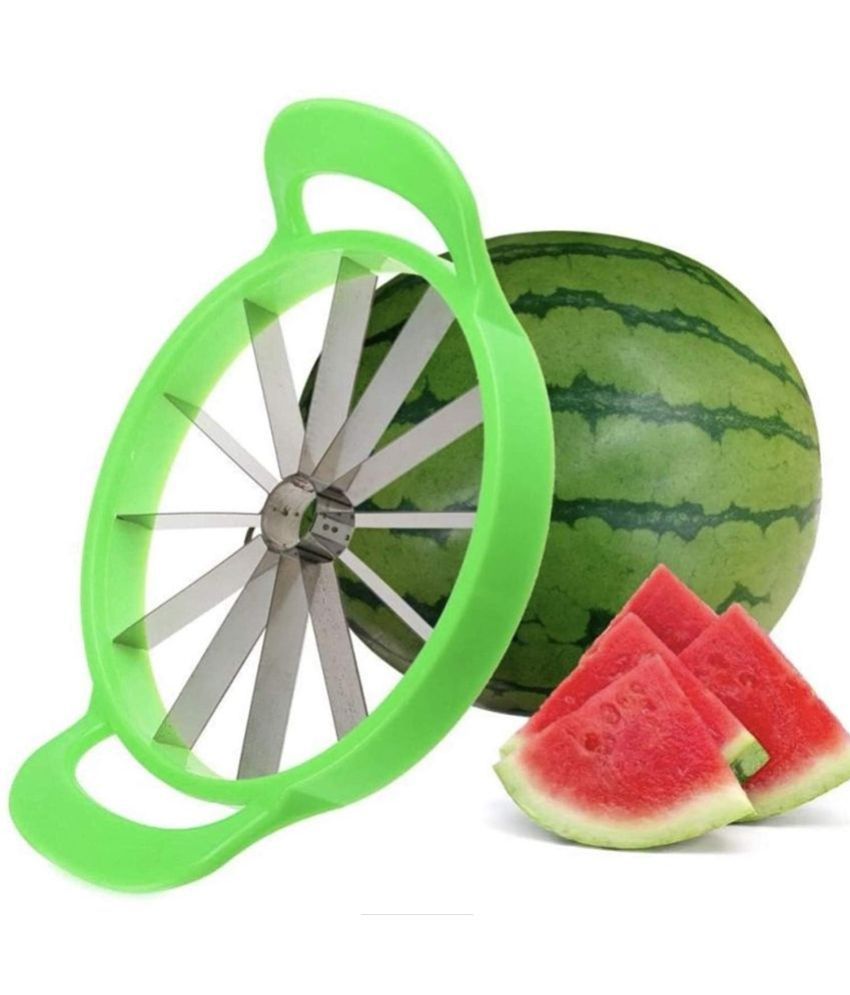     			chopwell - Green Virgin Plastic Watermelon Cutter ( Set of 1 )