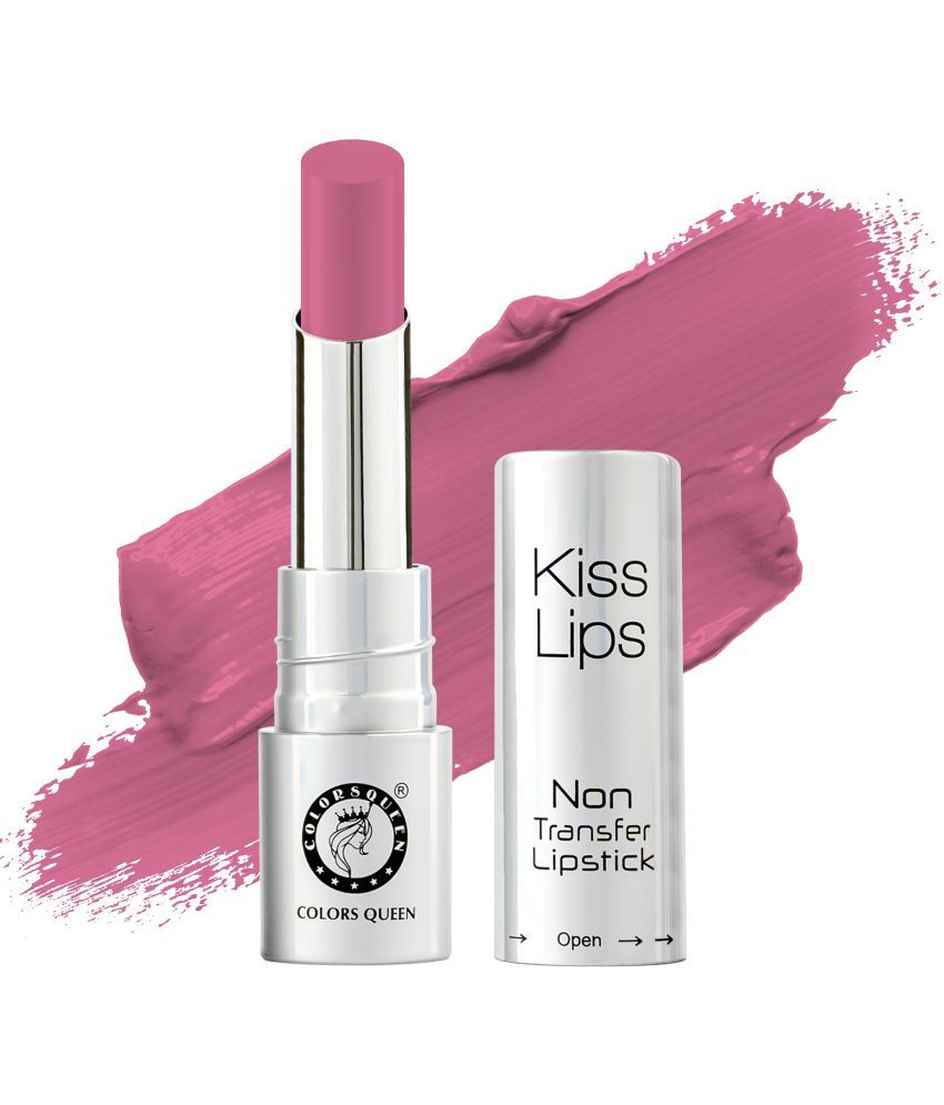     			Colors Queen - Flamingo Pink Matte Lipstick 5
