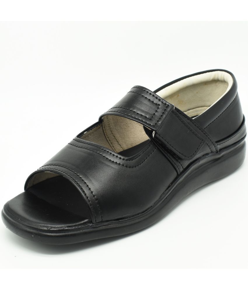     			Dream Makers - Black Men's Sandals