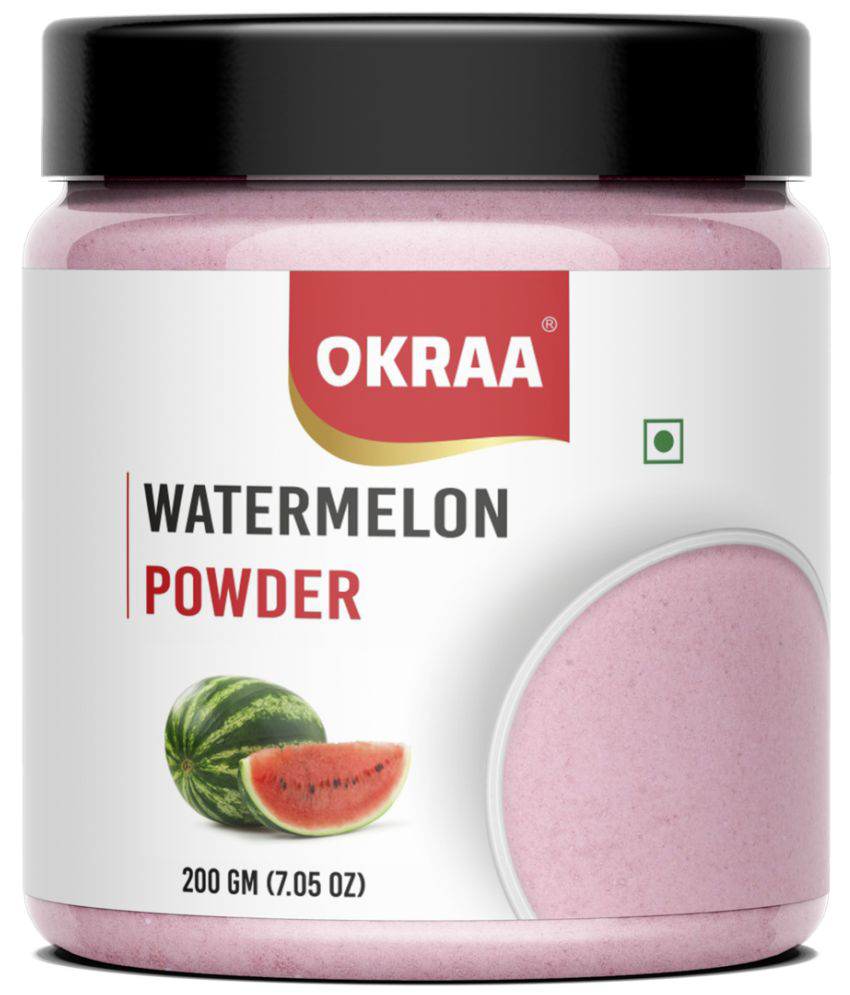 OKRAA Watermelon Powder - 200 GM Energy Drink 200 g