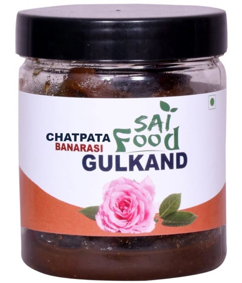     			SAi Food CHATPATA Banarasi Gulkand Made from Finest Rose Petals Finest Mixed Gulkand Pickle 250 g