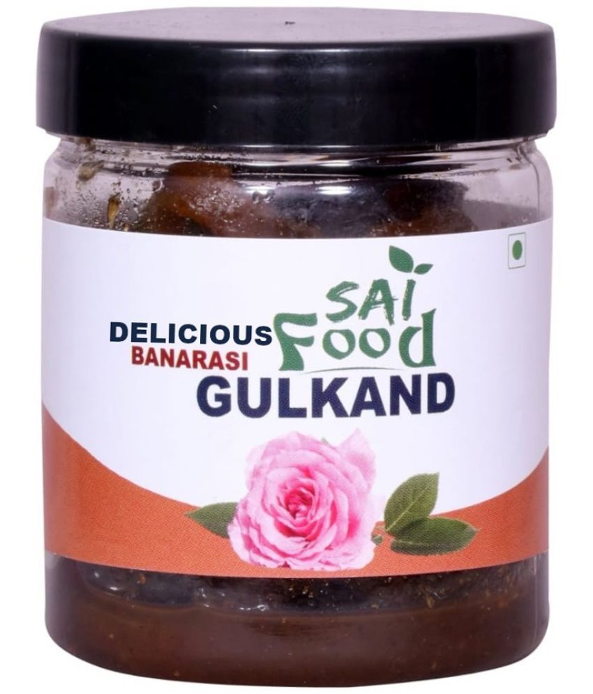     			SAi Food DELICIOUS Banarasi Gulkand Made from Finest Rose Petals Finest Mixed Gulkand Pickle 250 g