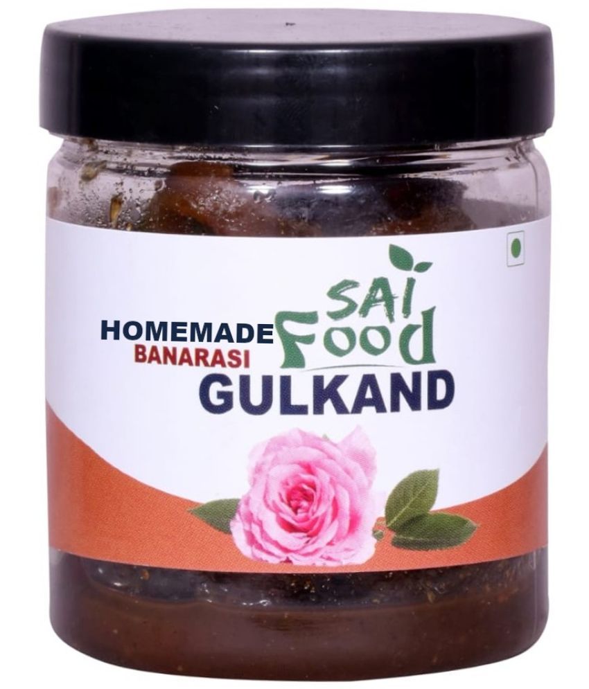     			SAi Food HOMEMADE Banarasi Gulkand Made from Finest Rose Petals Finest Mixed Gulkand Pickle 250 g