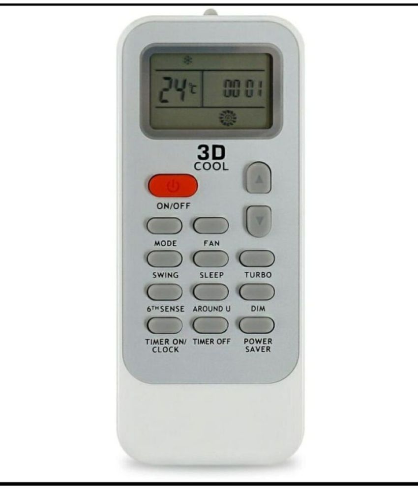     			SUGNESH Re - 129 AC Remote Compatible with  WHIRLPOOL AC