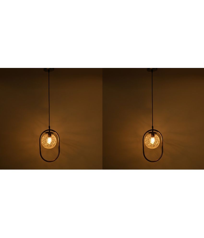     			Somil Glass Ceiling Light Pendant Multi - Pack of 2