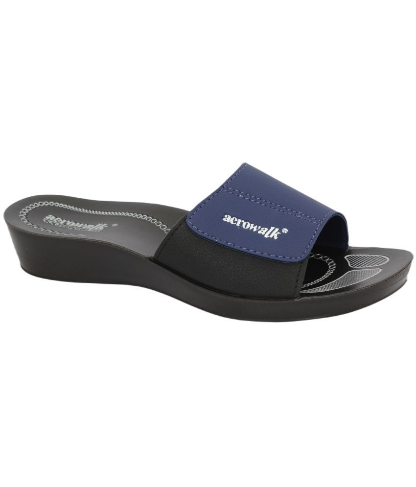     			Aerowalk - Blue Women's Flats