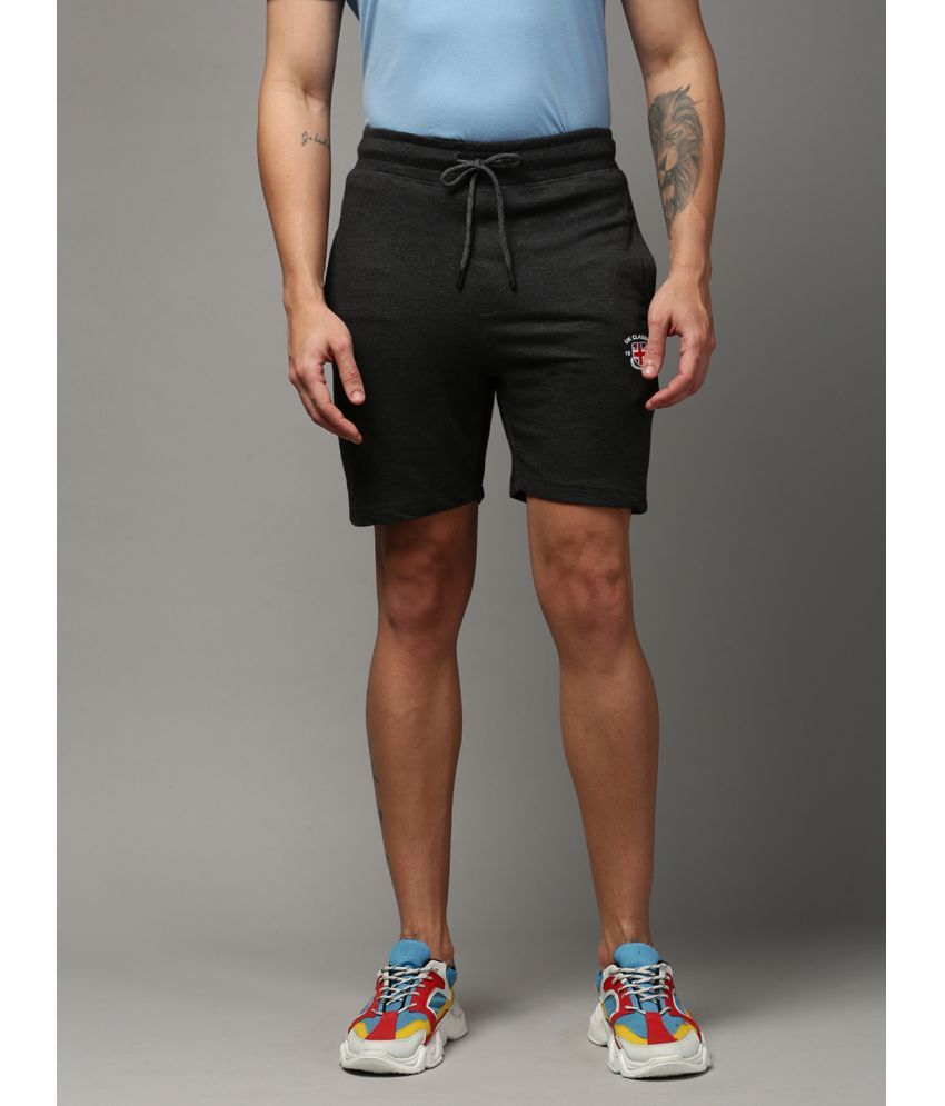     			ONN - Charcoal Cotton Men's Shorts ( Pack of 1 )