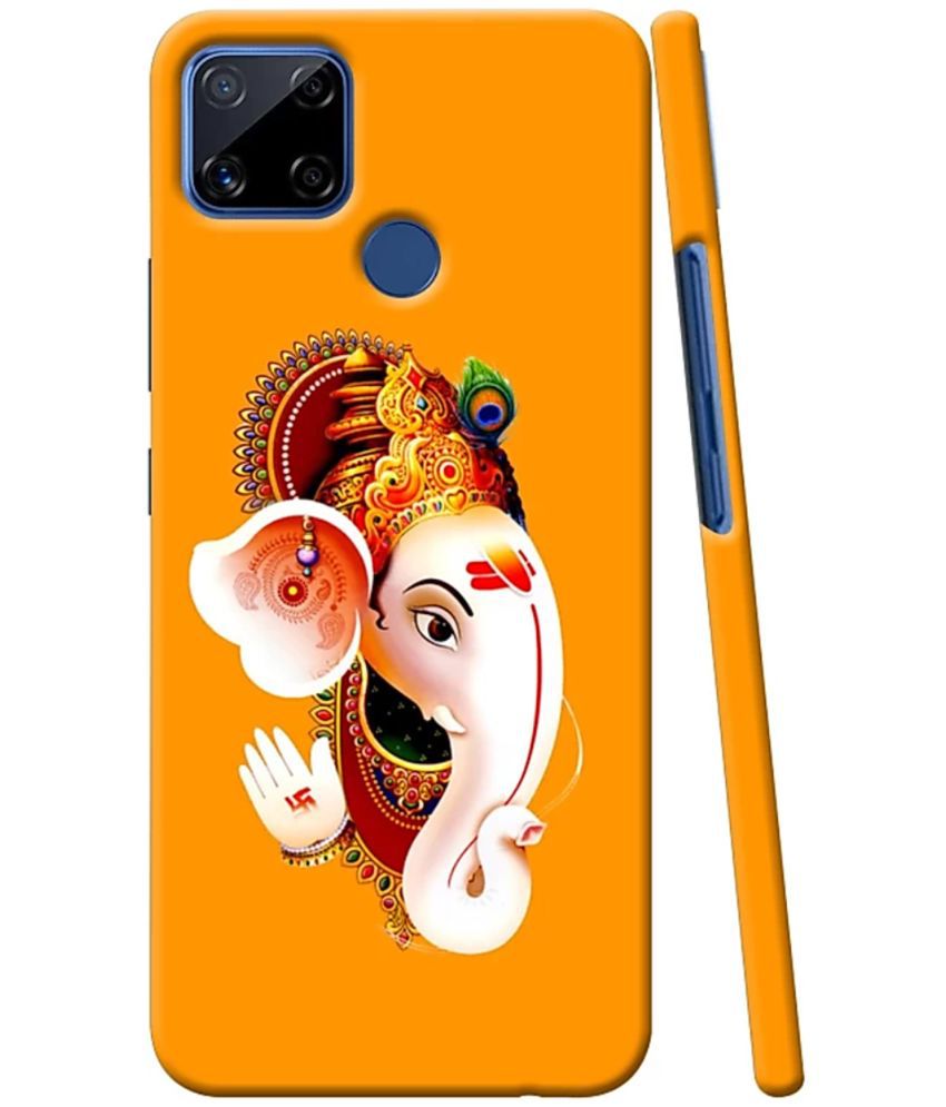     			T4U THINGS4U - Multicolor Polycarbonate Printed Back Cover Compatible For Realme C12 ( Pack of 1 )