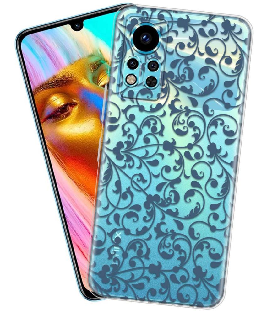     			NBOX - Multicolor Silicon Printed Back Cover Compatible For infinix Note 12 i ( Pack of 1 )