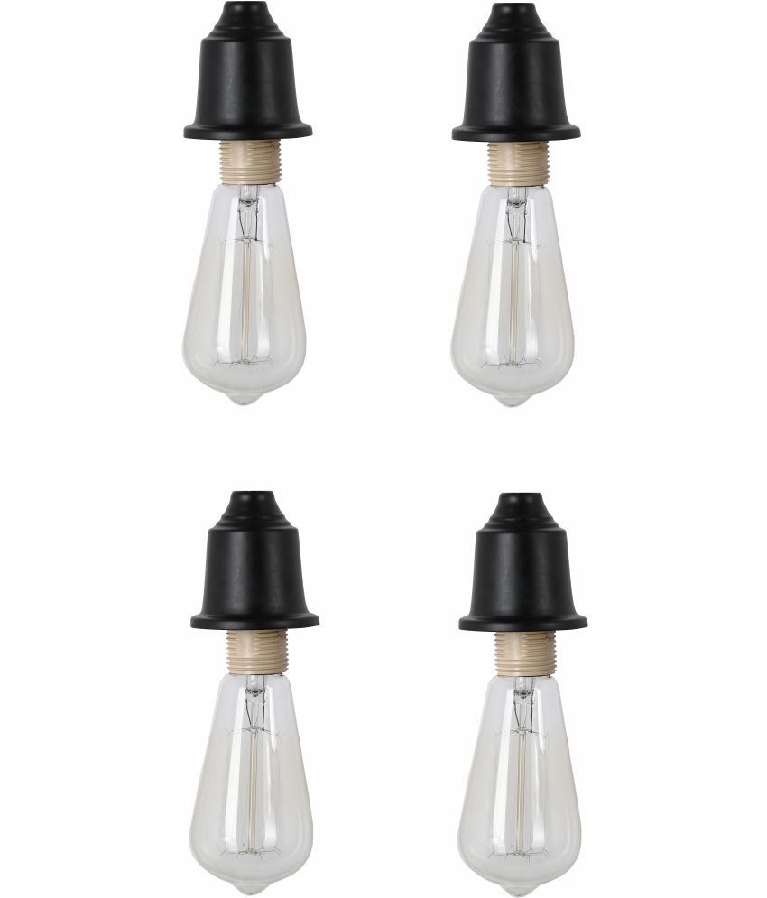     			Somil Glass Ceiling Light Pendant White - Pack of 4