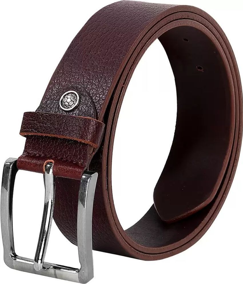 Trendy Men Leather World - Brown 100% Leather Mens Formal Belt ( Pack of 1 ) - None 2025 at Shop