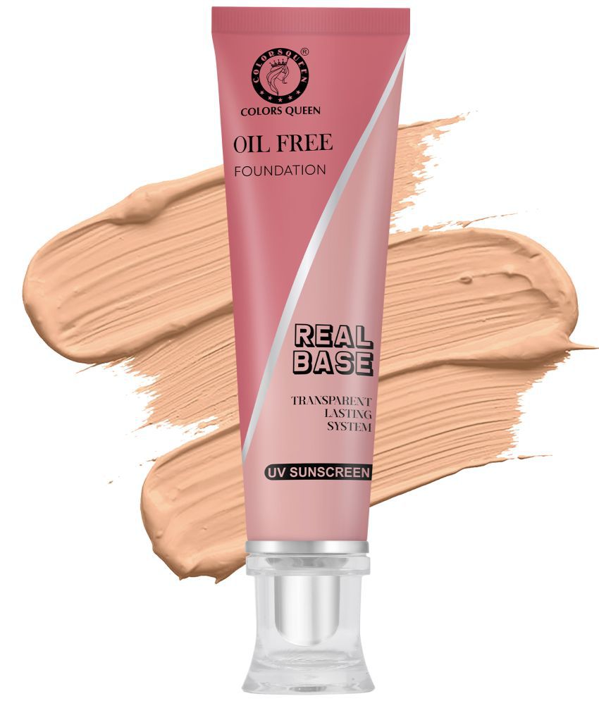     			Colors Queen Real Base Oil Free Foundation (Natural Almonds)