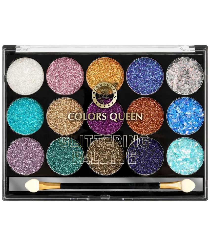     			Colors Queen Glittering Eyeshadow Palette (02)