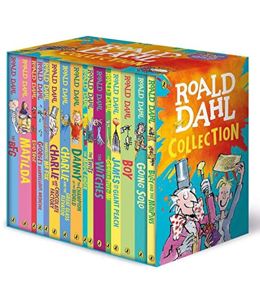     			Roald Dahl Complete Collection (16 Copy Paperback 2018 by Roald Dahl