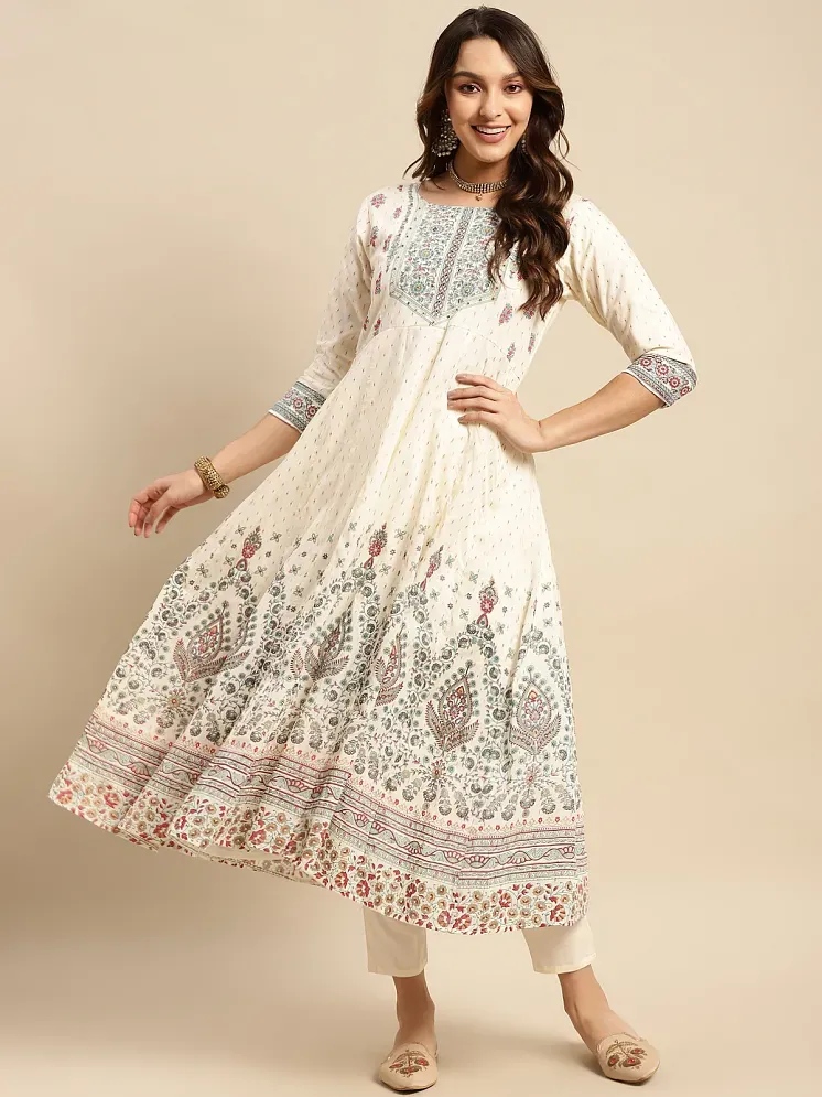 Snapdeal 2025 anarkali kurti