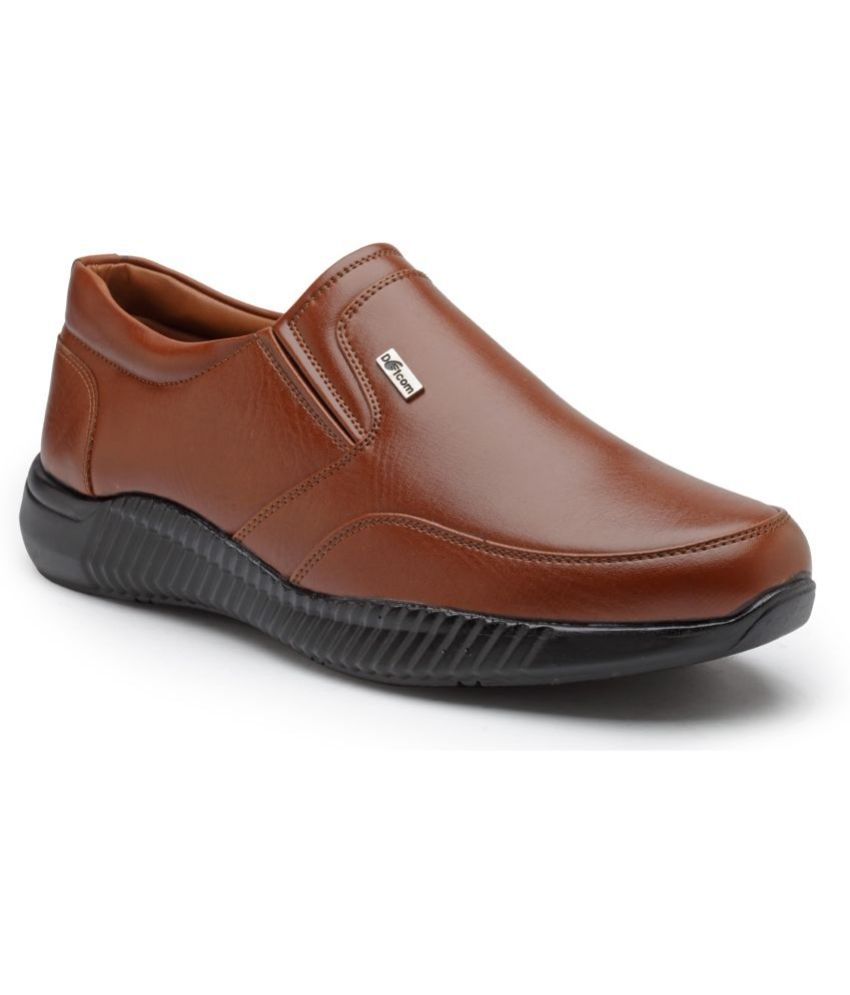     			Action - Brown Men's Slip-on Shoes
