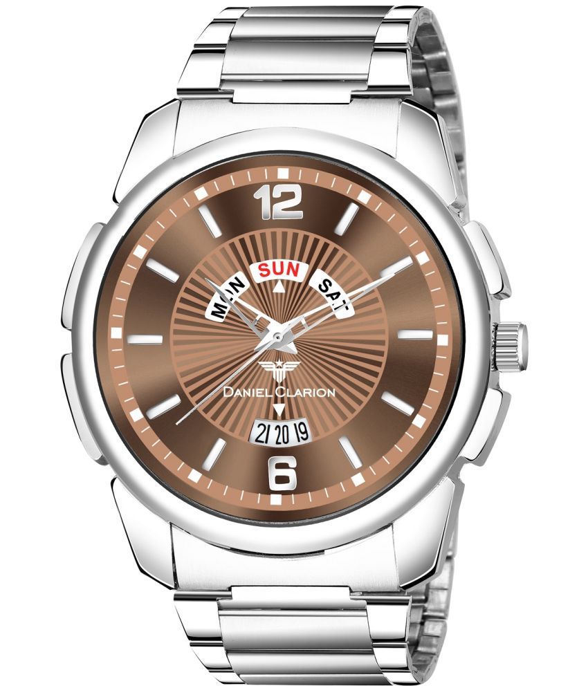     			Daniel Clarion - Silver Stainless Steel Analog Men's Watch