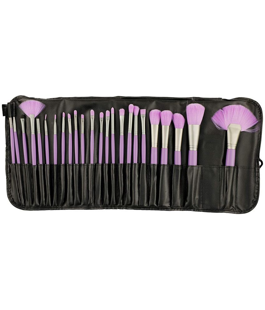     			Foolzy Professional Makeup Brush Collection (24 Pcs Wood) Synthetic Foundation Brush 24 Pcs 249 g