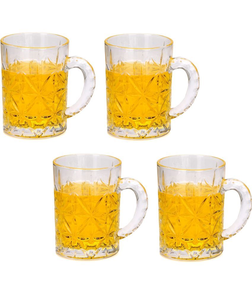     			Somil Beer Mug Glasses Set,  450 ML - (Pack Of 4)