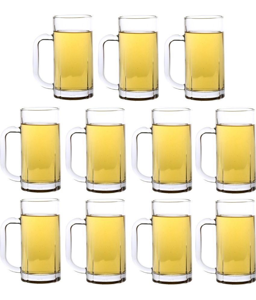     			Somil Beer Mug Glasses Set,  300 ML - (Pack Of 11)