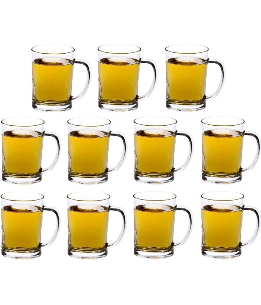     			Somil Beer Mug Glasses Set,  350 ML - (Pack Of 11)