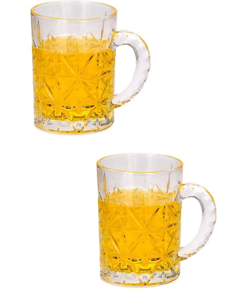     			Somil Beer Mug Glasses Set,  450 ML - (Pack Of 2)
