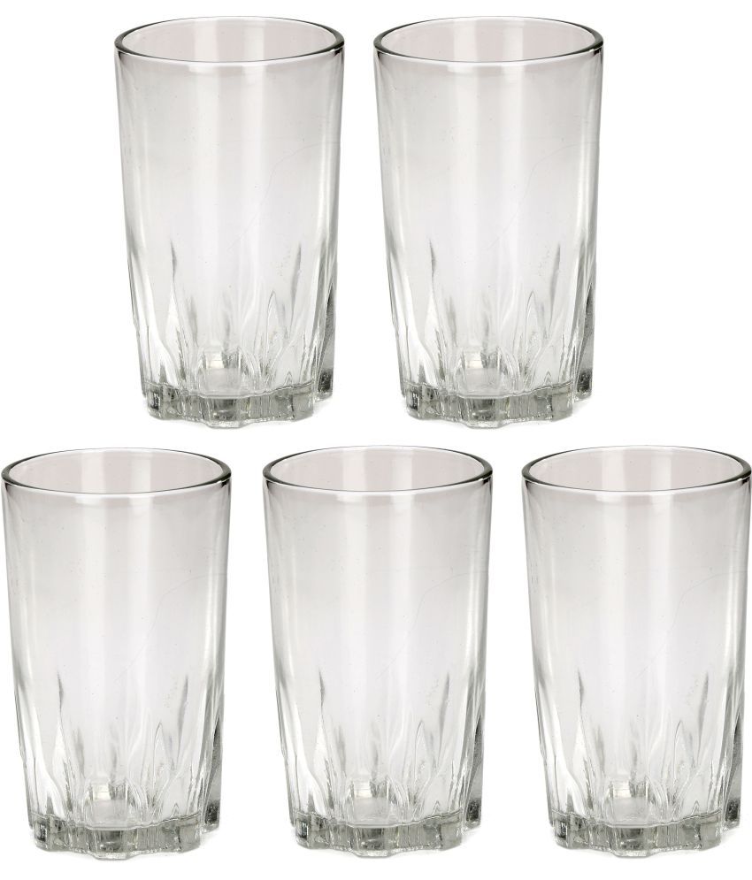     			Somil Water/Juice   Glasses Set,  200 ML - (Pack Of 5)