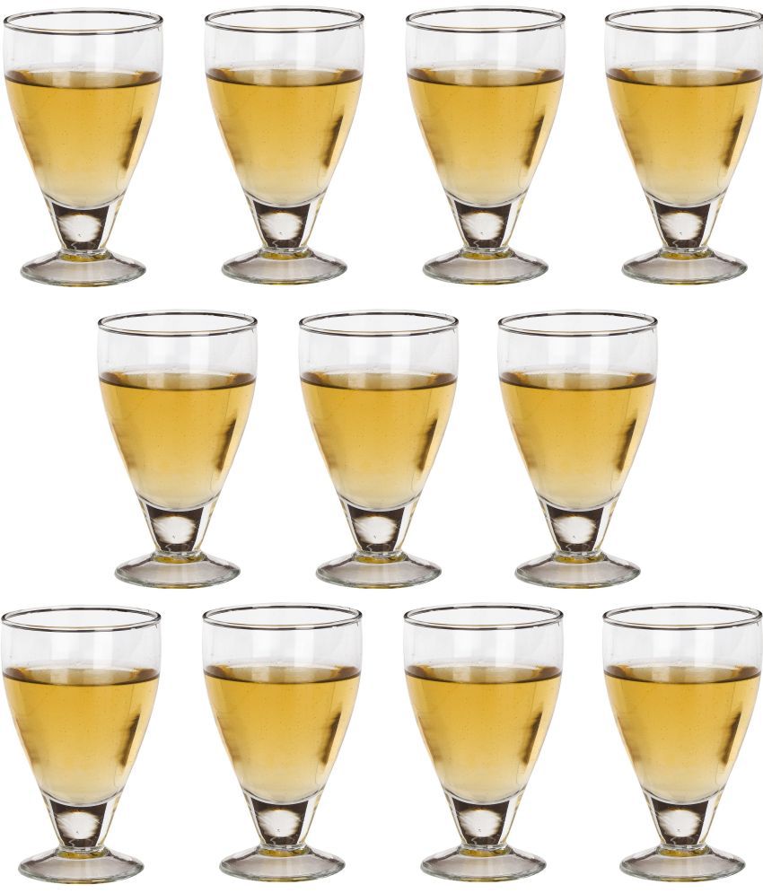     			Somil Wine  Glasses Set,  250 ML - (Pack Of 11)