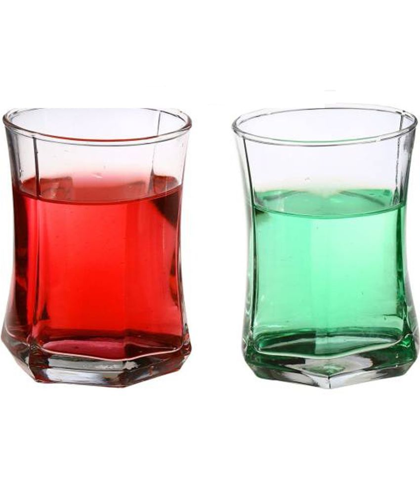     			Somil Water/Juice  Glasses Set,  280 ML - (Pack Of 2)