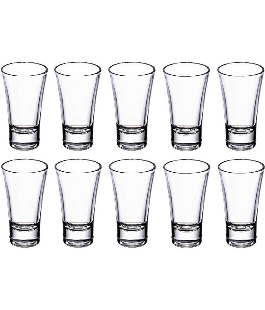     			Somil Shot  Glasses Set,  30 ML - (Pack Of 10)