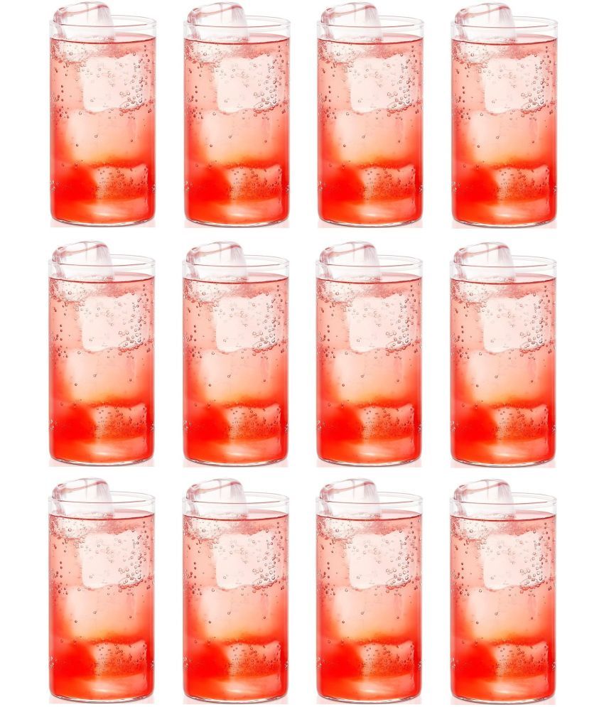     			Somil Water/Juice  Glasses Set,  280 ML - (Pack Of 12)