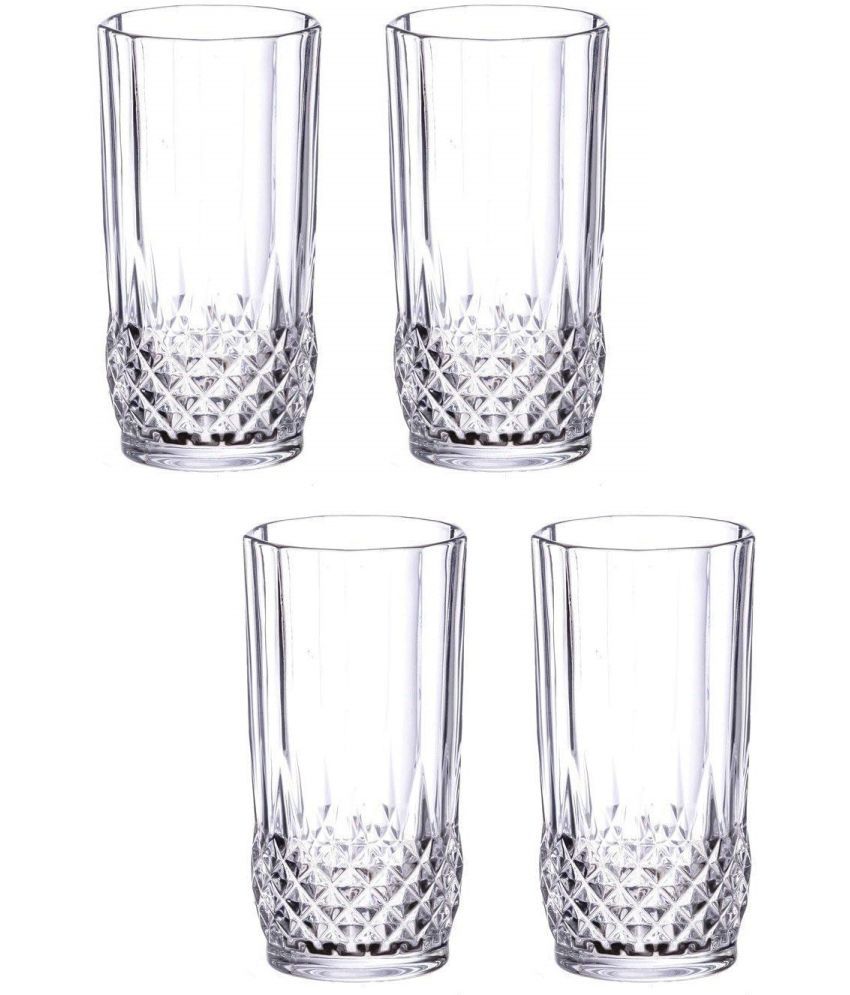     			Somil Water/Juice  Glasses Set,  200 ML - (Pack Of 4)