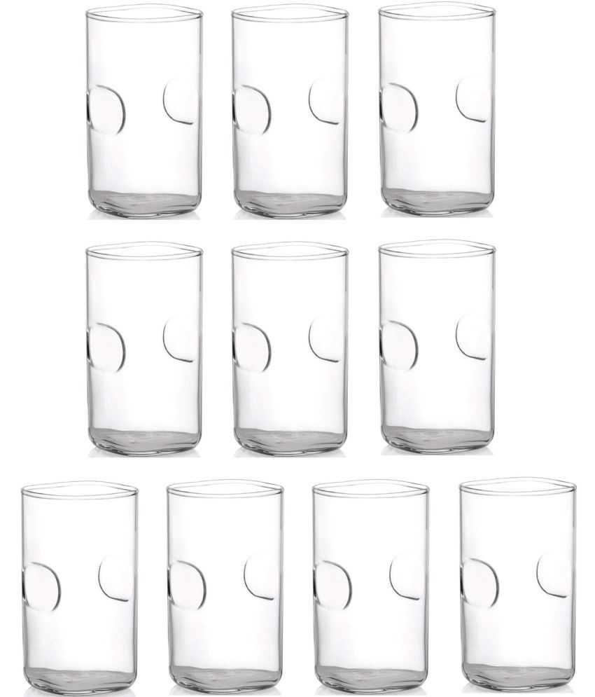     			Somil Water/Juice  Glasses Set,  300 ML - (Pack Of 10)