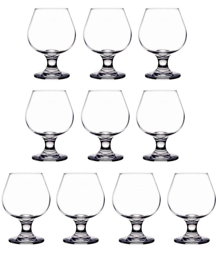     			Somil Wine  Glasses Set,  300 ML - (Pack Of 10)