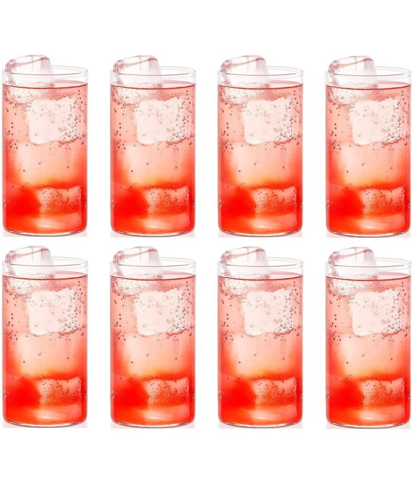     			Somil Water/Juice  Glasses Set,  280 ML - (Pack Of 8)