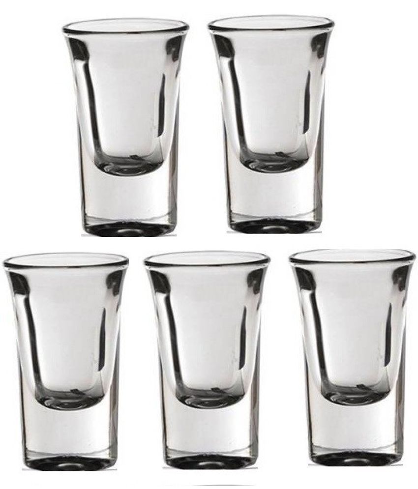     			Somil Shot  Glasses Set,  30 ML - (Pack Of 5)