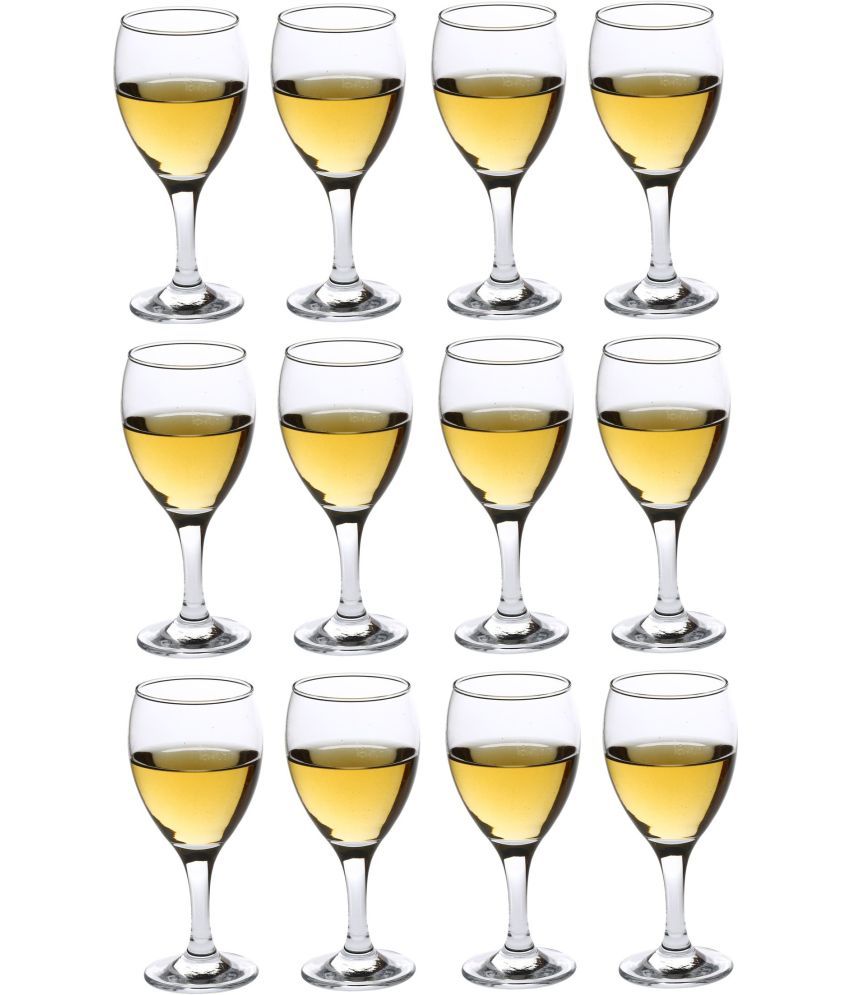     			Somil Wine  Glasses Set,  250 ML - (Pack Of 12)