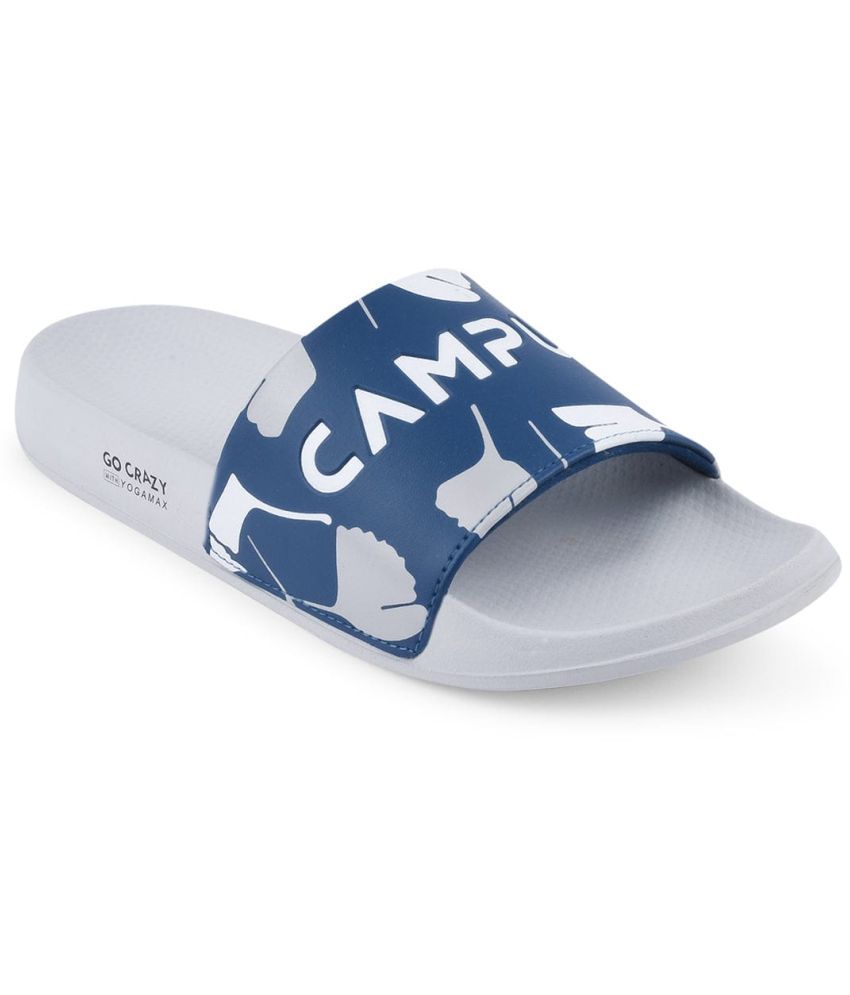     			Campus - Light Grey Men's Slide Flip Flop