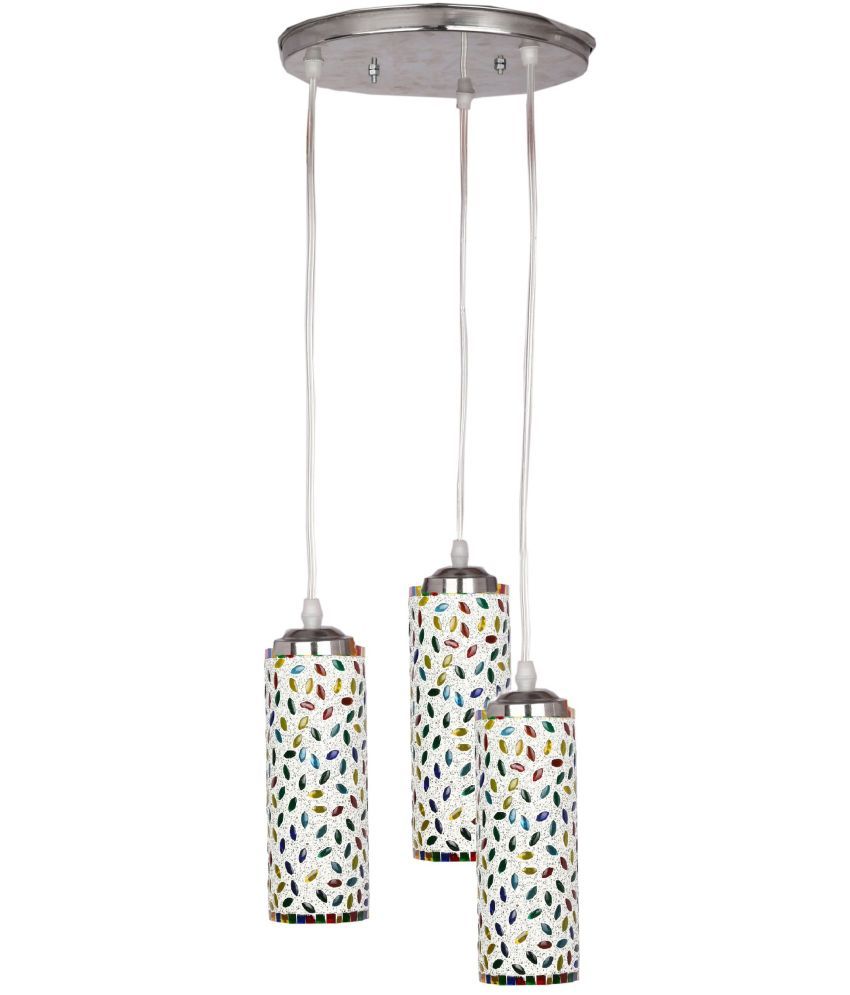     			Somil Glass Chandeliers Pendant Multi - Pack of 1