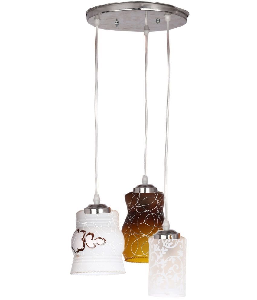     			Somil Glass Chandeliers Pendant Multi - Pack of 1