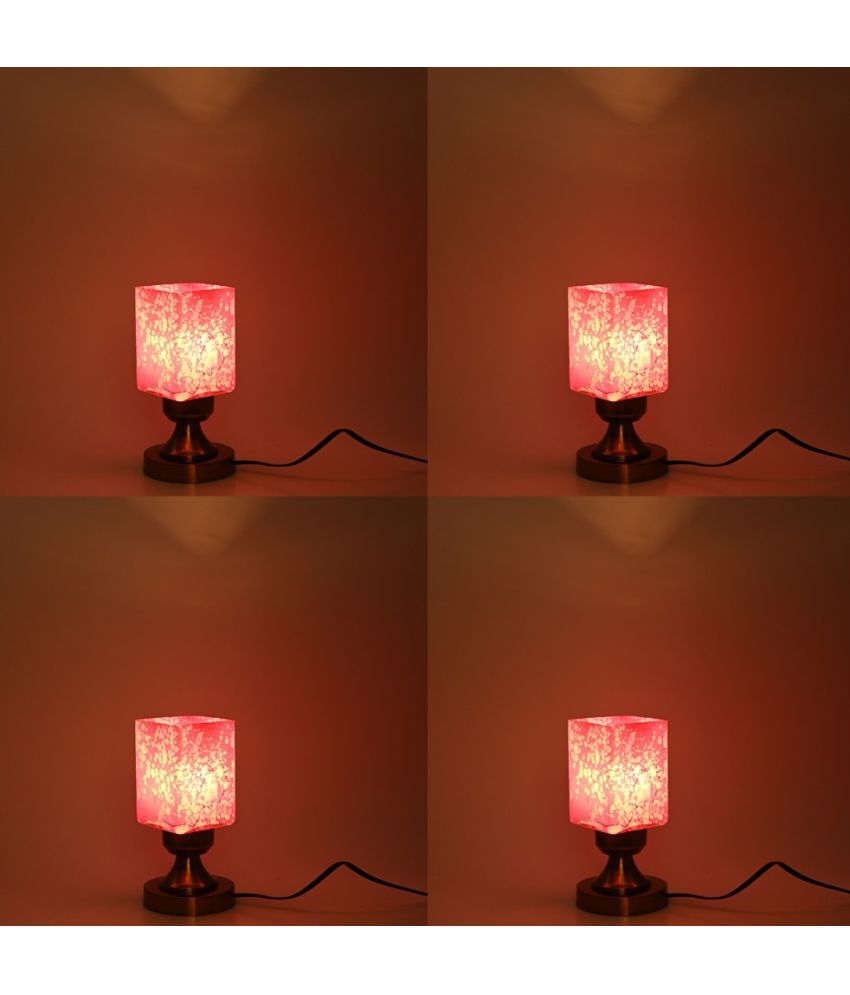     			Somil - Pink Decorative Table Lamp ( Pack of 4 )