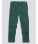 Urbano Juniors Pack of 1 Boys Cotton Blend Jeans ( Green )