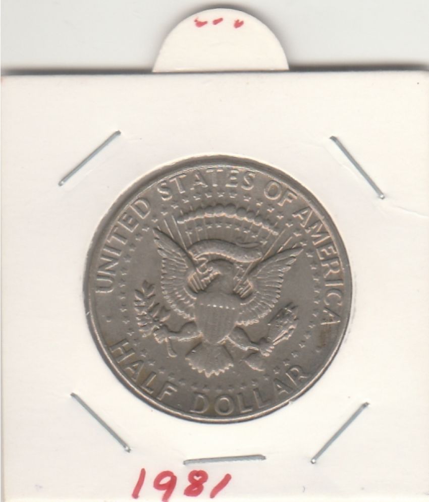     			COIN AND HERITAGE GALLERY - USA HALF DOLLAR-1981 1 Numismatic Coins