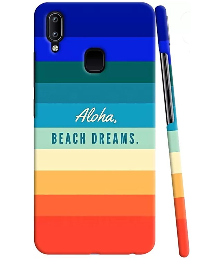     			T4U THINGS4U - Multicolor Printed Back Cover Polycarbonate Compatible For Vivo Y91 ( Pack of 1 )