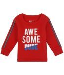 Bodycare Pack of 1 Boys Cotton Blend T-Shirt ( Red )