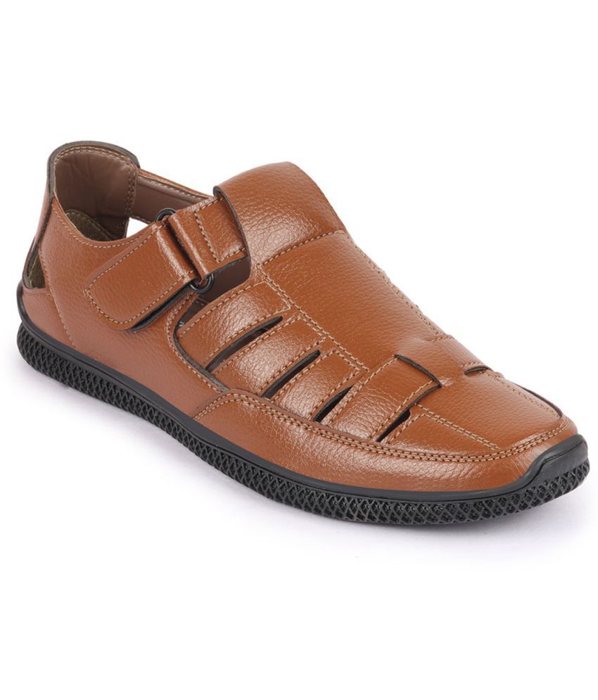     			Fausto - Tan Men's Sandals