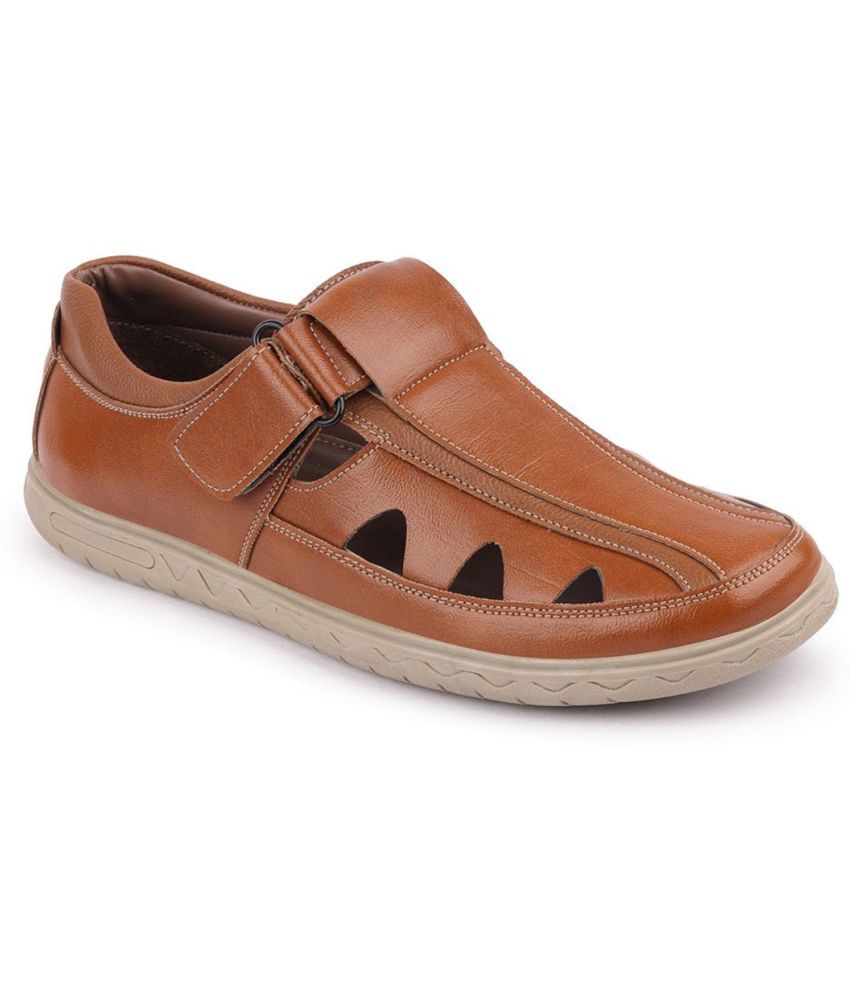     			Fausto - Tan Men's Sandals